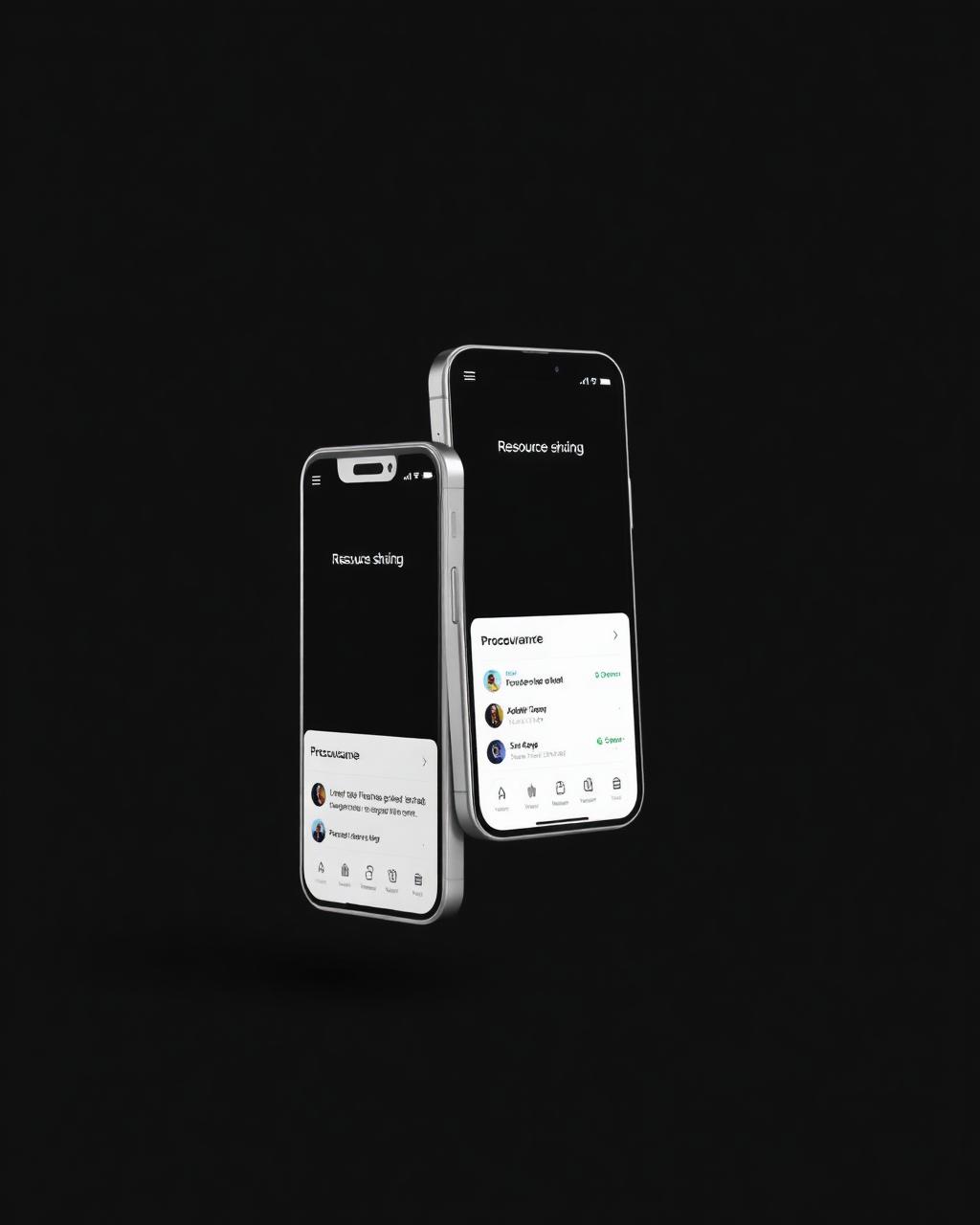 Sharemate — projektskärmdump